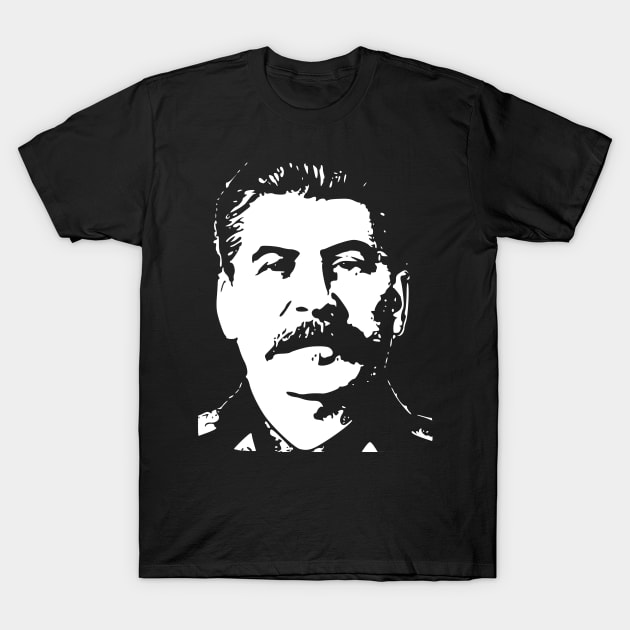 Josef Stalin Minimalistic Pop Art T-Shirt by Nerd_art